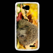 Coque LG L90 Automne et Hérisson