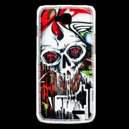 Coque LG L90 Tête de mort Graffiti couleur