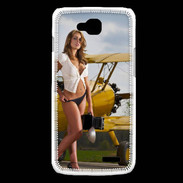 Coque LG L90 Avion sexy