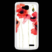 Coque LG L90 Dessin de coquelicot