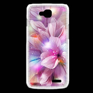 Coque LG L90 Design Orchidée violette