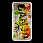 Coque LG L90 Rasta Ganja
