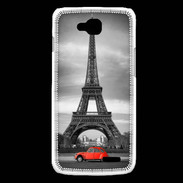 Coque LG L90 Vintage Tour Eiffel et 2 cv