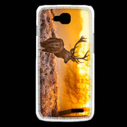 Coque LG L90 Cerf au levé du soleil