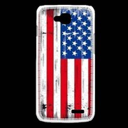 Coque LG L90 Drapeau USA grunge et vintage 5