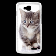 Coque LG L90 chaton gris 4