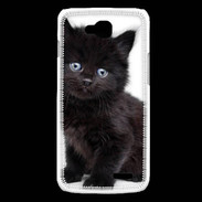 Coque LG L90 Petit chaton noir