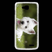 Coque LG L90 Chiot terrier blanc 2