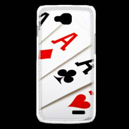 Coque LG L90 Poker 4 as