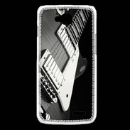 Coque LG L90 Guitare en noir et blanc