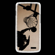 Coque LG L90 Basket en noir et blanc