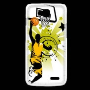 Coque LG L90 Basketteur en dessin