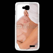 Coque LG L90 Femme enceinte avec bébé dans le ventre
