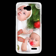 Coque LG L90 Jumeaux Noêl