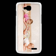 Coque LG L90 Bébés sur le ventre