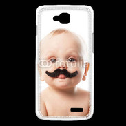 Coque LG L90 Bébé avec moustache