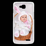 Coque LG L90 Bébé dans un panier