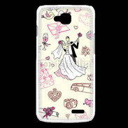 Coque LG L90 Thème mariage 1