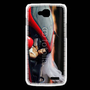 Coque LG L90 Mariée dans roadster