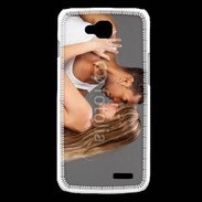 Coque LG L90 Couple métisse 1