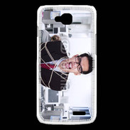 Coque LG L90 Homme asiatique businessman ligoté glamour