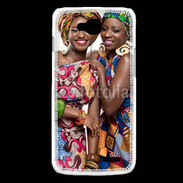 Coque LG L90 Femme Afrique 2