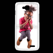 Coque LG L90 Fillette africaine glamour
