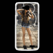 Coque LG L90 Femme métisse hip hop r'n'b sexy