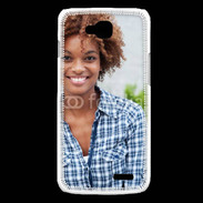 Coque LG L90 Femme afro glamour