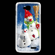 Coque LG L90 Bonhommes de neige