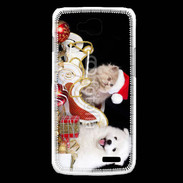 Coque LG L90 Chaton et Chiot Noël