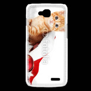Coque LG L90 Chaton Noël