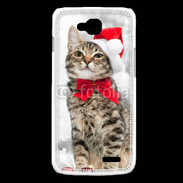 Coque LG L90 Chat Noël 2