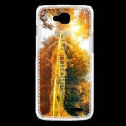 Coque LG L90 Automne et rivière 2