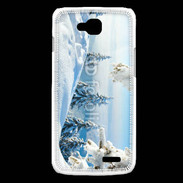 Coque LG L90 Paysage hiver 