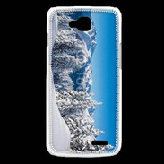 Coque LG L90 paysage d'hiver 2