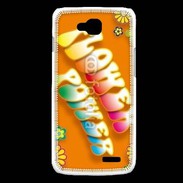 Coque LG L90 Flower power 4