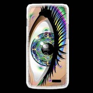 Coque LG L90 Œil hippie