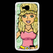 Coque LG L90 Hippie en dessin