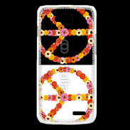 Coque LG L90 Symbole de la paix Hippie