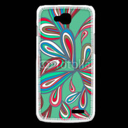 Coque LG L90 Fond Hippie en vert 