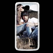 Coque LG L90 Hippie amoureux et tranquile