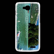 Coque LG L90 Barques sur le lac d'Annecy