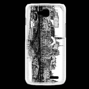 Coque LG L90 Pont des arts à Paris en dessin