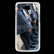 Coque LG L90 Tenue écossaise 5
