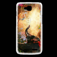 Coque LG L90 Elephant Thaïlande