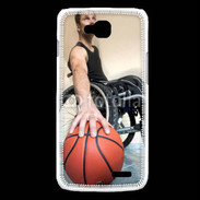 Coque LG L90 Joueur de basket en fauteuil