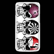 Coque LG L90 Tête de mort billard