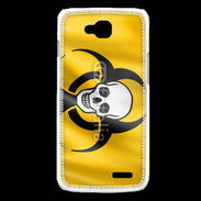 Coque LG L90 Tête de mort Biohazard
