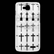 Coque LG L90 Fond croix